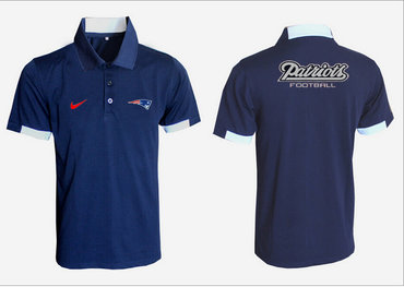 Nike NFL New England Patriots dark blue Team Issue Performance Polo