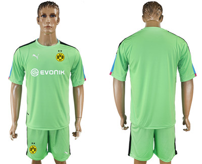 2017-18 Dortmund Lake Green Goalkeeper Soccer Jersey 2017-18 Dortmund Lake Green Goalkeeper Soccer Jersey