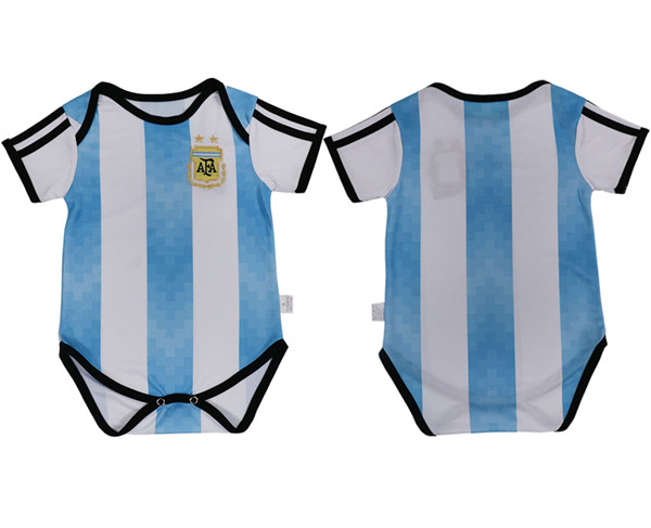 2018 World Cup Argentina Home Baby Soccer Country Jersey