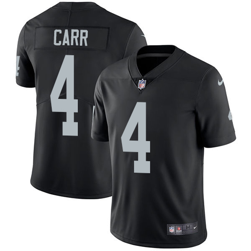 Nike Raiders Black Team Color Men's Stitched NFL Vapor Untouchable Limited Jersey