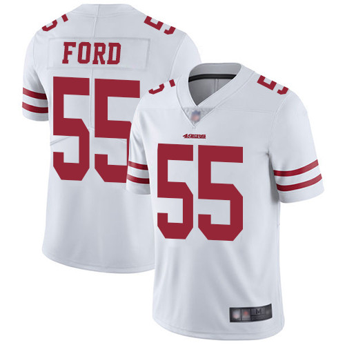 49ers #55 Dee Ford White Youth Stitched Football Vapor Untouchable Limited Jersey 49ers #55 Dee Ford White Youth Stitched Football Vapor Untouchable Limited Jersey