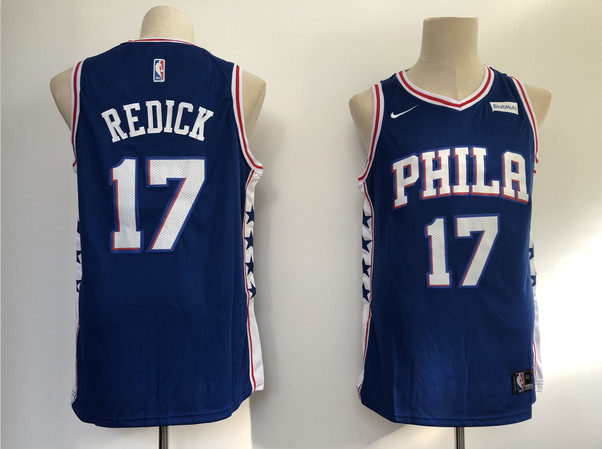 76ers 17 JJ Redick Blue Nike Swingman Jersey 76ers 17 JJ Redick Blue Nike Swingman Jersey