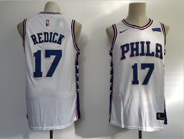 76ers 17 JJ Redick White Nike Swingman Jersey 76ers 17 JJ Redick White Nike Swingman Jersey