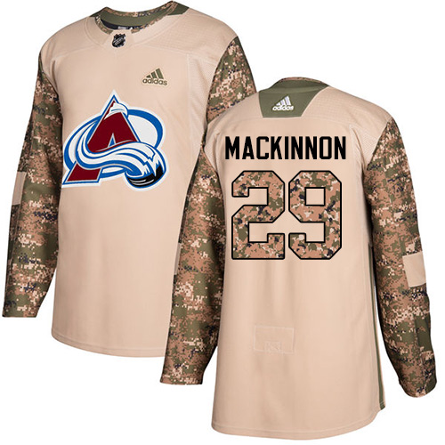 Adidas Avalanche #29 Nathan MacKinnon Camo Authentic 2017 Veterans Day Stitched NHL Jersey Adidas Avalanche #29 Nathan MacKinnon Camo Authentic 2017 Veterans Day Stitched NHL Jersey