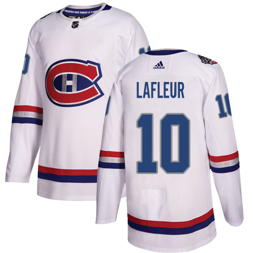 Adidas Canadiens #10 Guy Lafleur White Authentic 2017 100 Classic Stitched Youth NHL Jersey Adidas Canadiens #10 Guy Lafleur White Authentic 2017 100 Classic Stitched Youth NHL Jersey