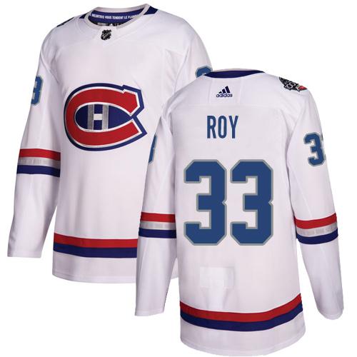 Adidas Canadiens #33 Patrick Roy White Authentic 2017 100 Classic Women's Stitched NHL Jersey Adidas Canadiens #33 Patrick Roy White Authentic 2017 100 Classic Women's Stitched NHL Jersey