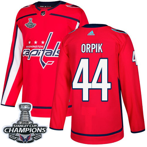 Adidas Capitals #44 Brooks Orpik Red Home Authentic Stanley Cup Final Champions Stitched Youth NHL Jersey Adidas Capitals #44 Brooks Orpik Red Home Authentic Stanley Cup Final Champions Stitched Youth NHL Jersey