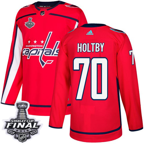 Adidas Capitals #70 Braden Holtby Red Home Authentic 2018 Stanley Cup Final Stitched Youth NHL Jersey Adidas Capitals #70 Braden Holtby Red Home Authentic 2018 Stanley Cup Final Stitched Youth NHL Jersey