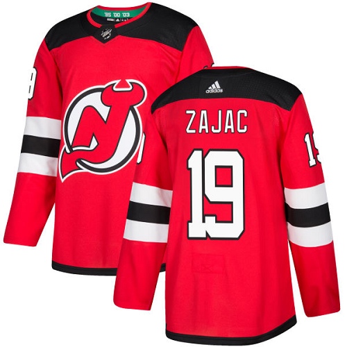 Adidas Devils #19 Travis Zajac Red Home Authentic Stitched NHL Jersey Adidas Devils #19 Travis Zajac Red Home Authentic Stitched NHL Jersey