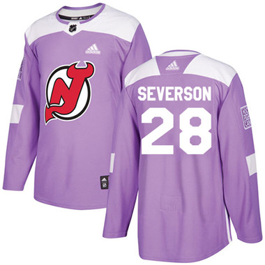 Adidas Devils #28 Damon Severson Purple Authentic Fights Cancer Stitched NHL Jersey Adidas Devils #28 Damon Severson Purple Authentic Fights Cancer Stitched NHL Jersey