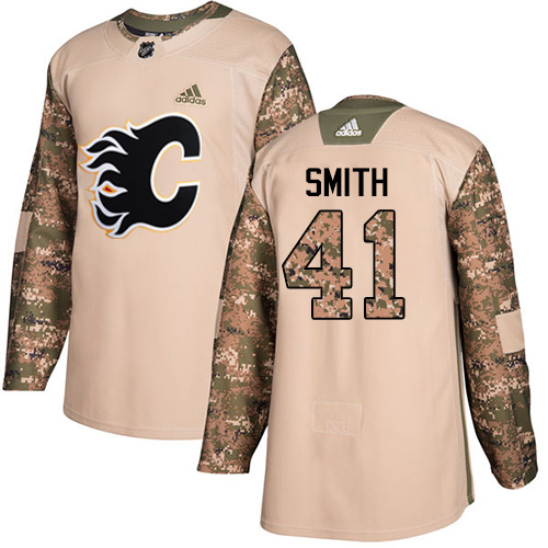 Adidas Flames #41 Mike Smith Camo Authentic 2017 Veterans Day Stitched NHL Jersey Adidas Flames #41 Mike Smith Camo Authentic 2017 Veterans Day Stitched NHL Jersey