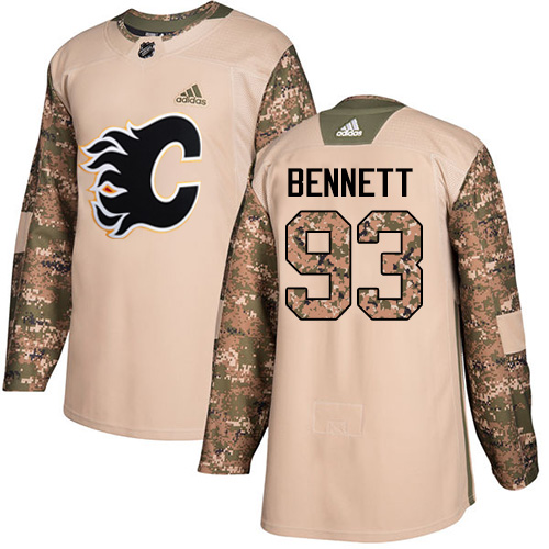 Adidas Flames #93 Sam Bennett Camo Authentic 2017 Veterans Day Stitched NHL Jersey Adidas Flames #93 Sam Bennett Camo Authentic 2017 Veterans Day Stitched NHL Jersey