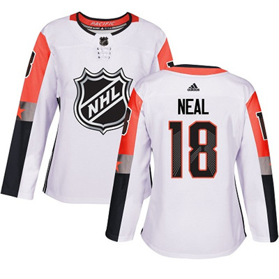 Adidas Golden Knights #18 James Neal White 2018 All-Star Pacific Division Authentic Women's Stitched NHL Jersey Adidas Golden Knights #18 James Neal White 2018 All-Star Pacific Division Authentic Women's Stitched NHL Jersey