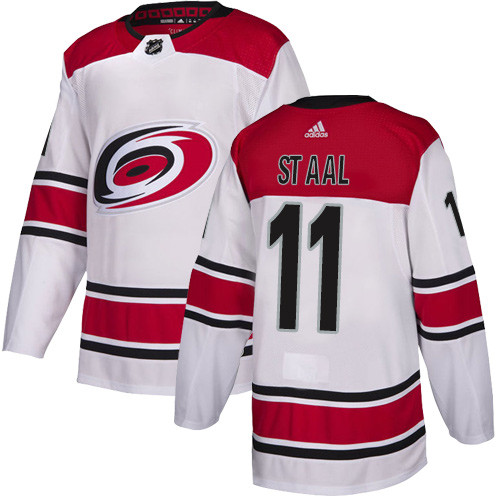 Adidas Hurricanes #11 Jordan Staal White Road Authentic Stitched NHL Jersey Adidas Hurricanes #11 Jordan Staal White Road Authentic Stitched NHL Jersey