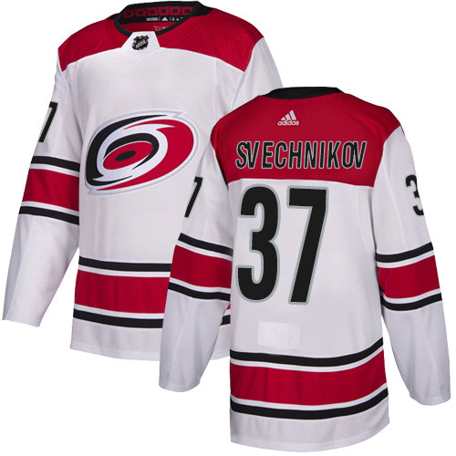 Adidas Hurricanes #37 Andrei Svechnikov White Road Authentic Stitched NHL Jersey Adidas Hurricanes #37 Andrei Svechnikov White Road Authentic Stitched NHL Jersey