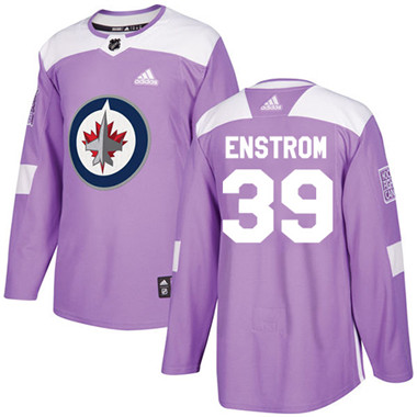 Adidas Jets #39 Tobias Enstrom Purple Authentic Fights Cancer Stitched NHL Jersey Adidas Jets #39 Tobias Enstrom Purple Authentic Fights Cancer Stitched NHL Jersey