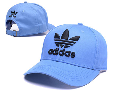 Adidas Logo Blue Fashion Adjustable Hat 120
