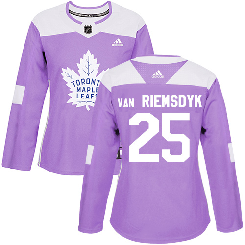 Adidas Maple Leafs #25 James Van Riemsdyk Purple Authentic Fights Cancer Women's Stitched NHL Jersey Adidas Maple Leafs #25 James Van Riemsdyk Purple Authentic Fights Cancer Women's Stitched NHL Jersey