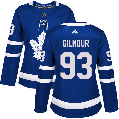Adidas Maple Leafs #93 Doug Gilmour Blue Home Authentic Women's Stitched NHL Jersey Adidas Maple Leafs #93 Doug Gilmour Blue Home Authentic Women's Stitched NHL Jersey