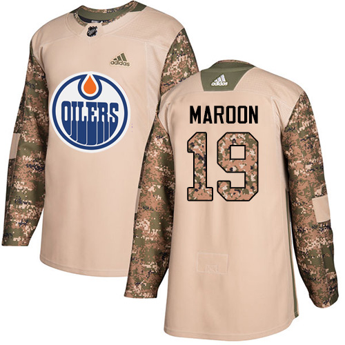 Adidas Oilers #19 Patrick Maroon Camo Authentic 2017 Veterans Day Stitched NHL Jersey Adidas Oilers #19 Patrick Maroon Camo Authentic 2017 Veterans Day Stitched NHL Jersey