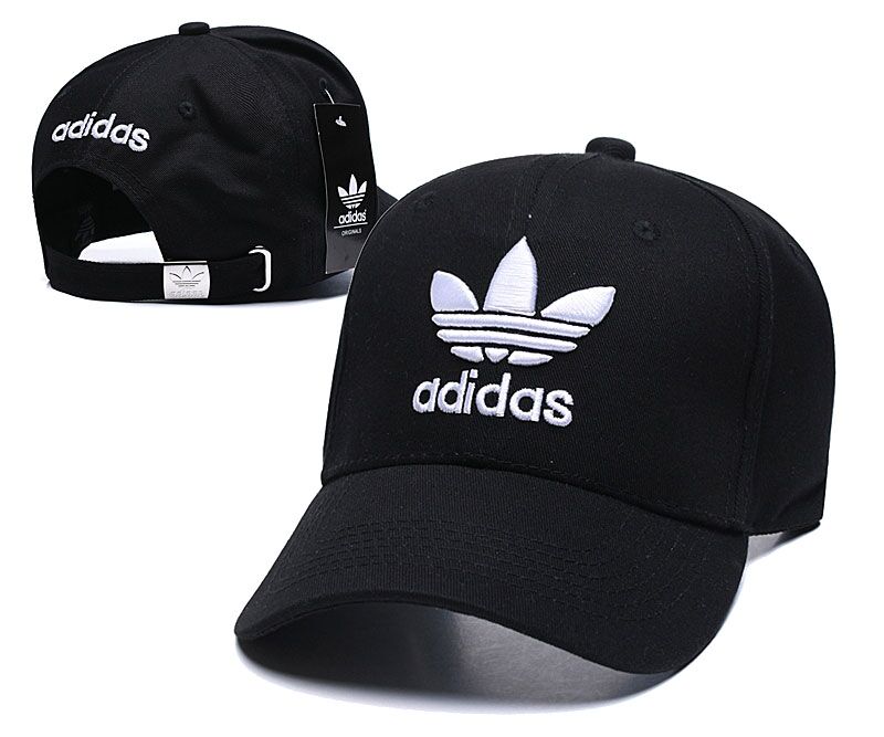 Adidas Originals Black Peaked Adjustable Hat (9)