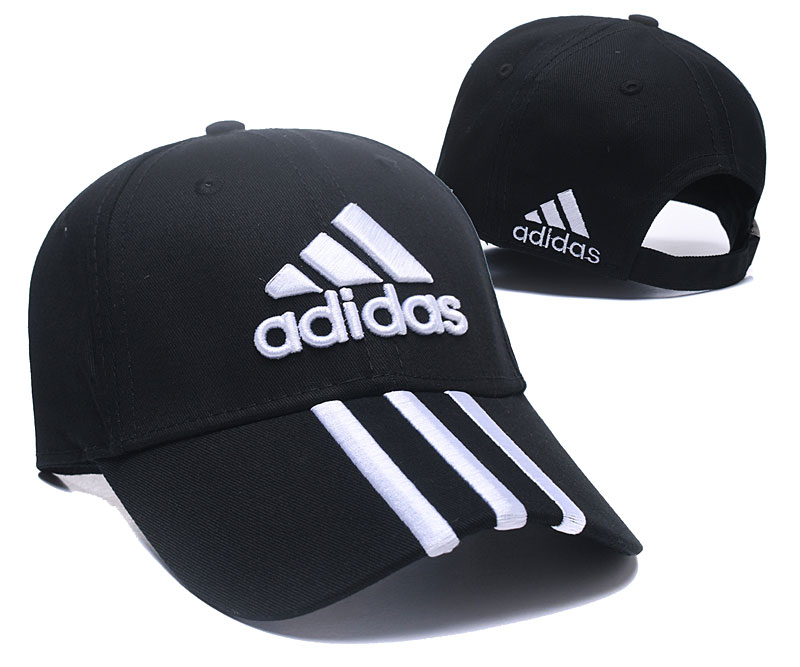 Adidas Originals Black Peaked Adjustable Hat 7