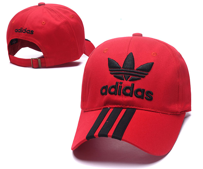 Adidas Originals Black Peaked Adjustable Hat