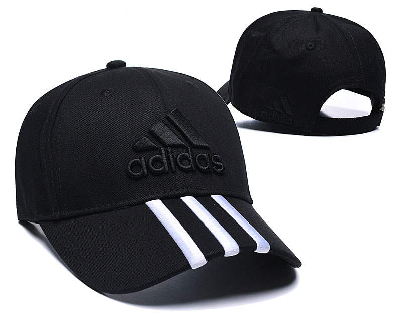 Adidas Originals Black Peaked Adjustable Hat 9 Adidas Originals Black Peaked Adjustable Hat 9