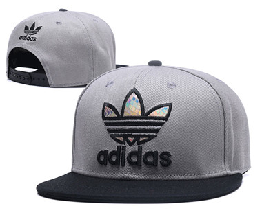 Adidas Originals Gray Snapback Adjustable Hat 7