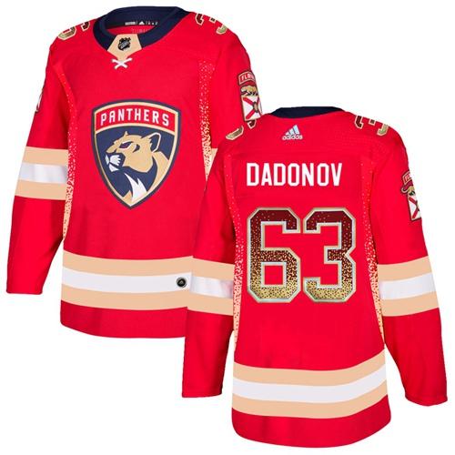 Adidas Panthers #63 Evgenii Dadonov Red Home Authentic Drift Fashion Stitched NHL Jersey Adidas Panthers #63 Evgenii Dadonov Red Home Authentic Drift Fashion Stitched NHL Jersey