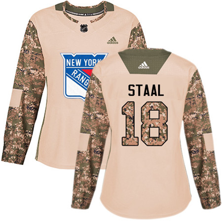Adidas Rangers #18 Marc Staal Camo Authentic 2017 Veterans Day Women's Stitched NHL Jersey Adidas Rangers #18 Marc Staal Camo Authentic 2017 Veterans Day Women's Stitched NHL Jersey