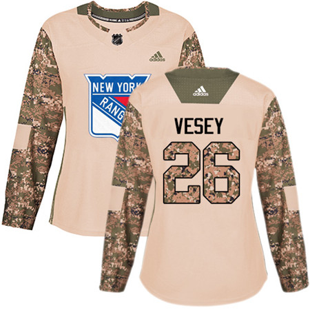 Adidas Rangers #26 Jimmy Vesey Camo Authentic 2017 Veterans Day Women's Stitched NHL Jersey Adidas Rangers #26 Jimmy Vesey Camo Authentic 2017 Veterans Day Women's Stitched NHL Jersey