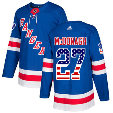 Adidas Rangers #27 Ryan McDonagh Royal Blue Home Authentic USA Flag Stitched Youth NHL Jersey Adidas Rangers #27 Ryan McDonagh Royal Blue Home Authentic USA Flag Stitched Youth NHL Jersey