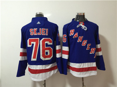 Adidas Rangers #76 Brady Skjei Blue Jersey