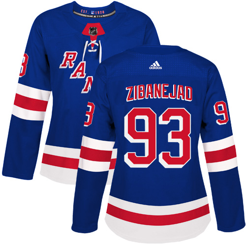 Adidas Rangers #93 Mika Zibanejad Royal Blue Home Authentic Women's Stitched NHL Jersey Adidas Rangers #93 Mika Zibanejad Royal Blue Home Authentic Women's Stitched NHL Jersey