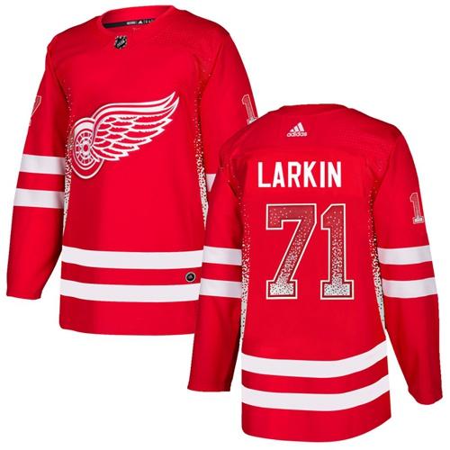 Adidas Red Wings #71 Dylan Larkin Red Home Authentic Drift Fashion Stitched NHL Jersey Adidas Red Wings #71 Dylan Larkin Red Home Authentic Drift Fashion Stitched NHL Jersey