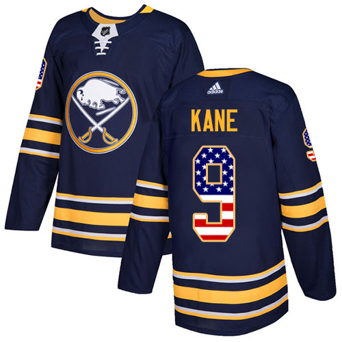 Adidas Sabres #9 Evander Kane Navy Blue Home Authentic USA Flag Stitched NHL Jersey Adidas Sabres #9 Evander Kane Navy Blue Home Authentic USA Flag Stitched NHL Jersey