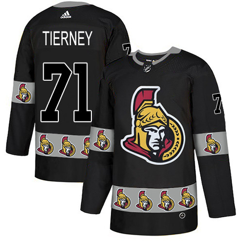 Adidas Senators #71 Chris Tierney Black Authentic Team Logo Fashion Stitched NHL Jersey Adidas Senators #71 Chris Tierney Black Authentic Team Logo Fashion Stitched NHL Jersey