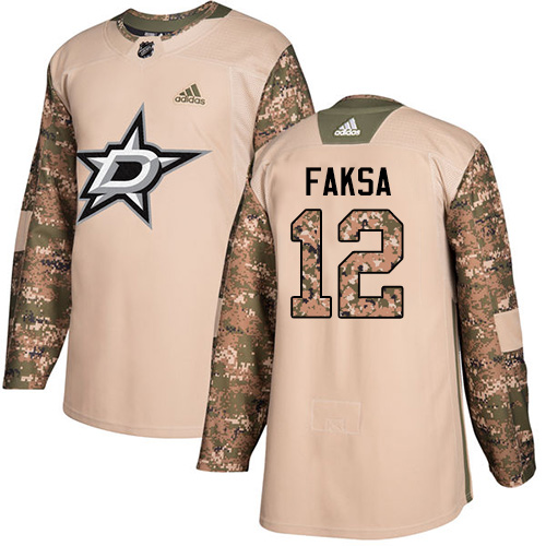 Adidas Stars #12 Radek Faksa Camo Authentic 2017 Veterans Day Stitched NHL Jersey Adidas Stars #12 Radek Faksa Camo Authentic 2017 Veterans Day Stitched NHL Jersey