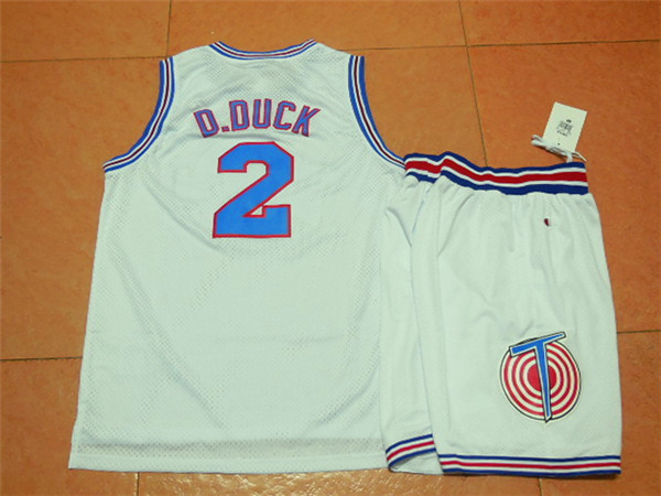 Air SLAM DUNK  Movie edition jerseys #2 D.DUCK Mesh suit jerseys