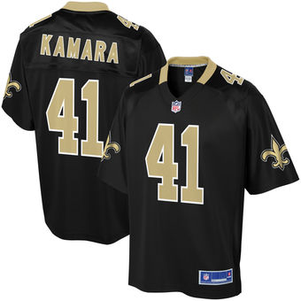 Alvin Kamara New Orleans Saints NFL Pro Line Team Color Player Jersey – Black