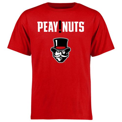 Austin Peay State Governors Alternate Logo One T-Shirt Red