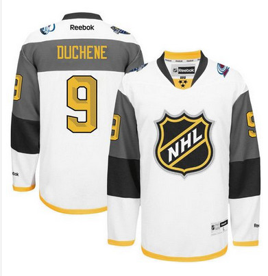 Avalanche #9 Matt Duchene White 2016 All Star Stitched NHL Jersey