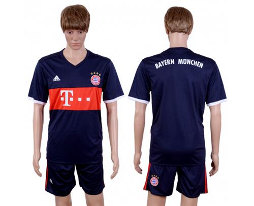 Bayern Munchen Blank Away Soccer Club Jersey