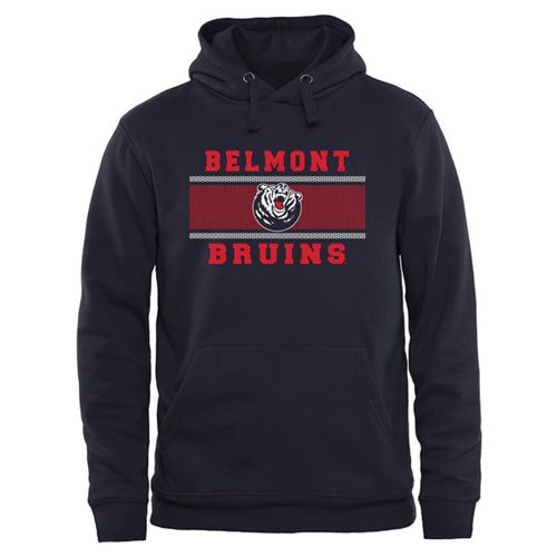 Belmont Bruins Micro Mesh Pullover Hoodie Navy Blue Belmont Bruins Micro Mesh Pullover Hoodie Navy Blue