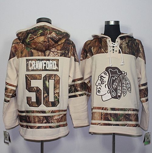 Blackhawks #50 Corey Crawford Cream Camo Stitched NHL Jersey Blackhawks #50 Corey Crawford Cream Camo Stitched NHL Jersey