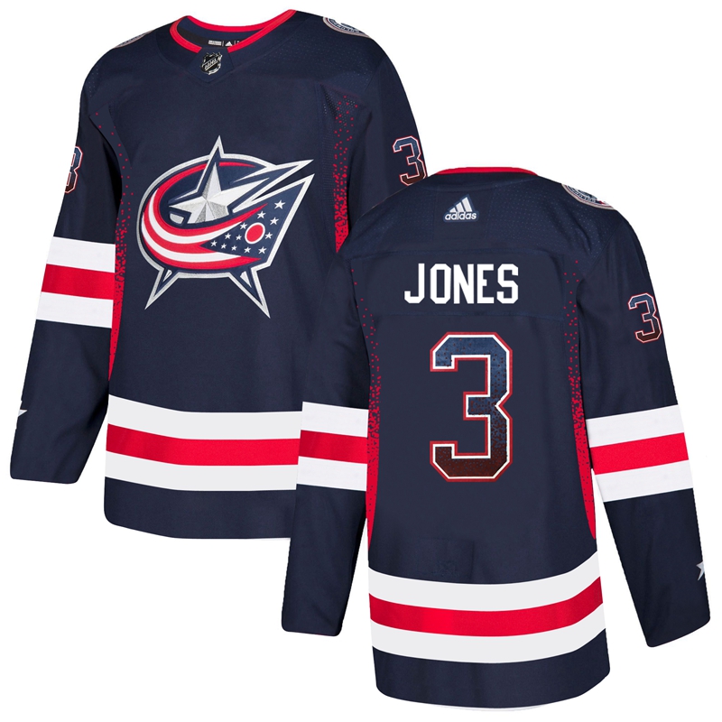 Blue Jackets 3 Seth Jones Navy Drift Fashion Adidas Jersey Blue Jackets 3 Seth Jones Navy Drift Fashion Adidas Jersey