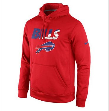 Buffalo Bills Nike Kick Off Staff Performance Pullover Hoodie Red
