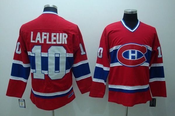 Youth Canadiens #10 Guy Lafleur Stitched Red CH CCM Throwback NHL Jersey Youth Canadiens #10 Guy Lafleur Stitched Red CH CCM Throwback NHL Jersey