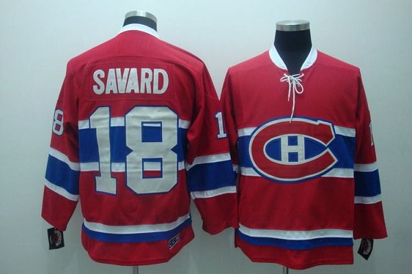 Youth Canadiens #18 Serge Savard Stitched Red CH CCM Throwback NHL Jersey Youth Canadiens #18 Serge Savard Stitched Red CH CCM Throwback NHL Jersey